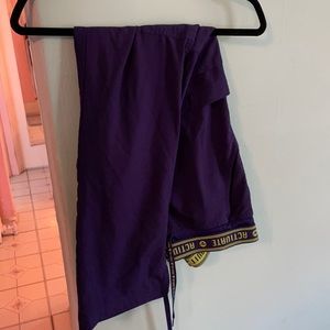 Purple Scrub Bottoms